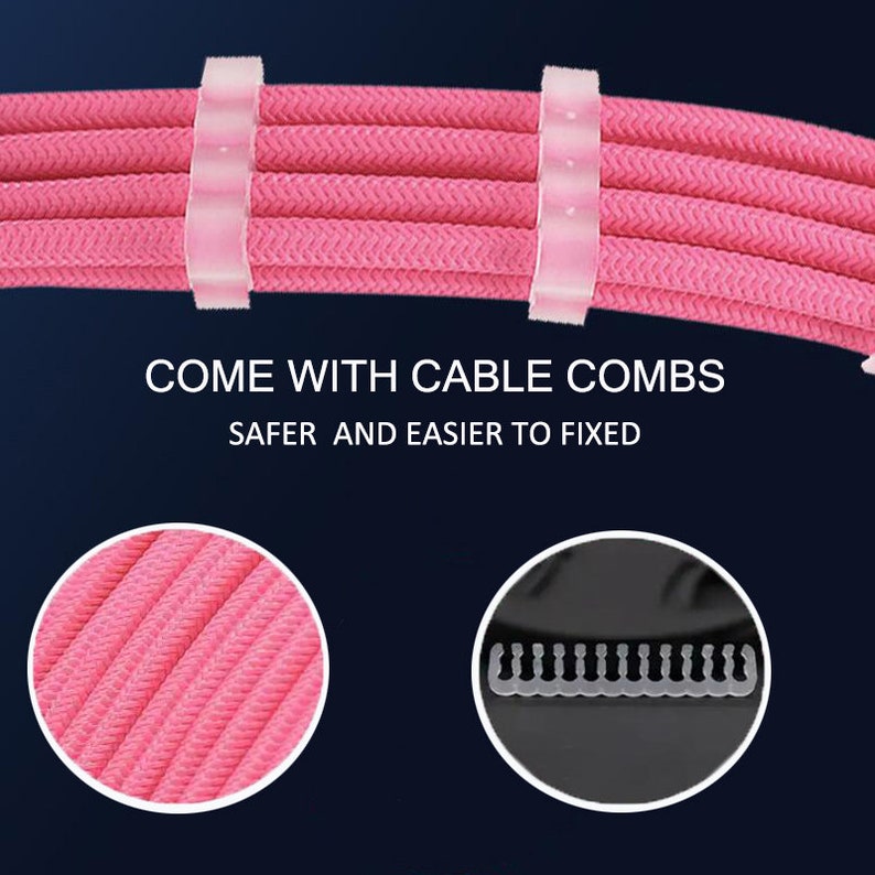 PSU Computer Pc Sleeve Extensions Cables Kit Extension Combo Customization Mod Sleeve Kit 18AWG