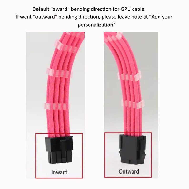 PSU Computer Pc Sleeve Extensions Cables Kit Extension Combo