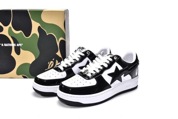 black bape shoes
