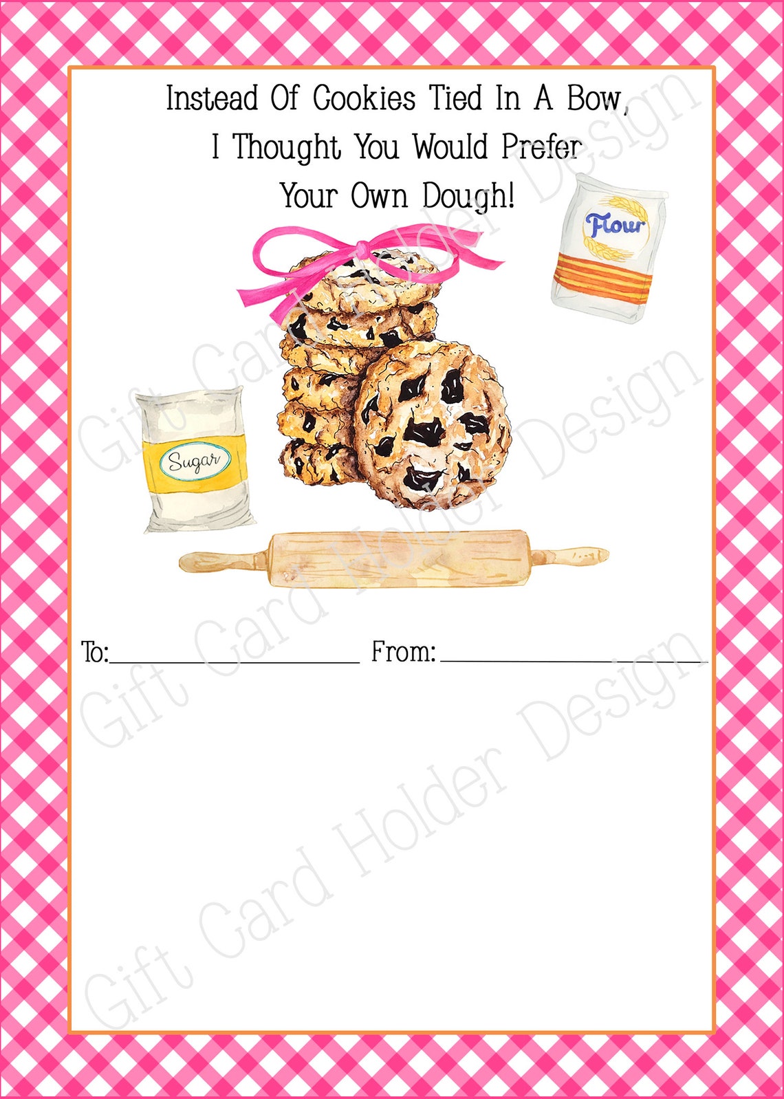 Printable Gift Card Holder, Gift of Money, Money Card, Gift From ...