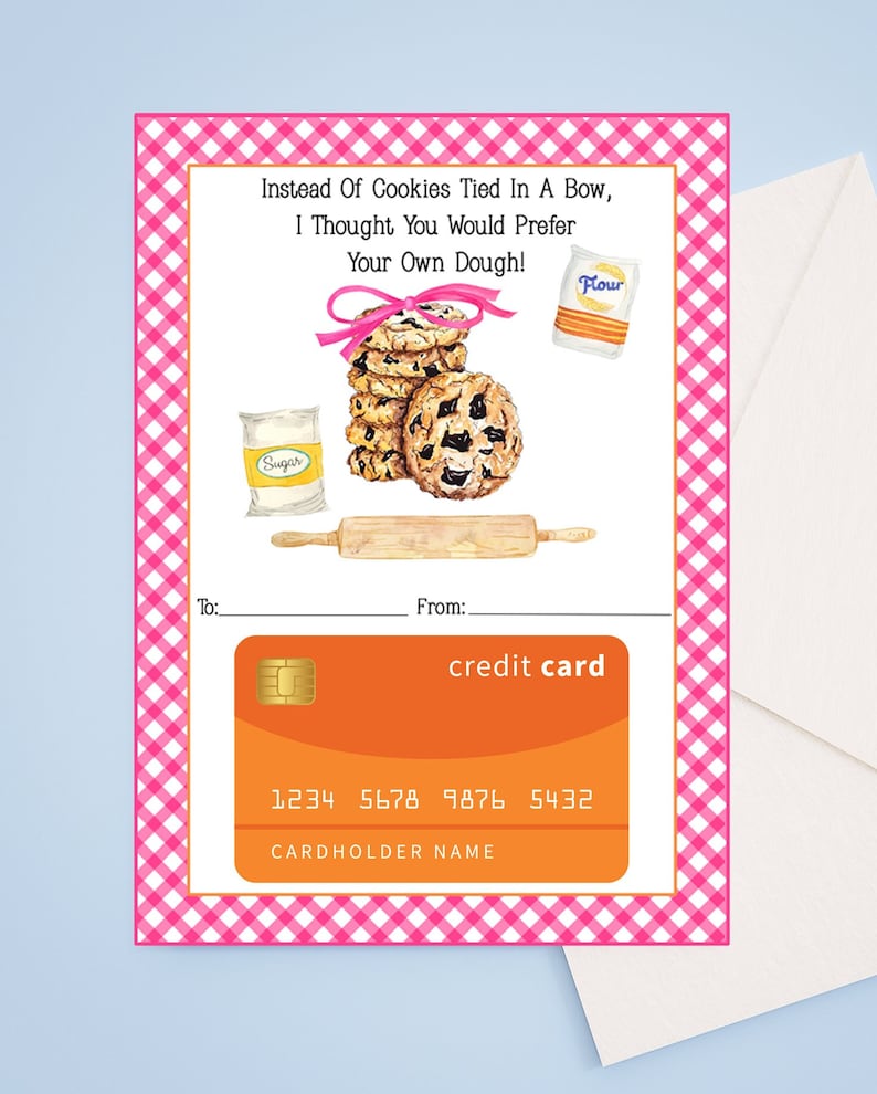 Printable Gift Card Holder Thank You Gift Card Holder Money Etsy