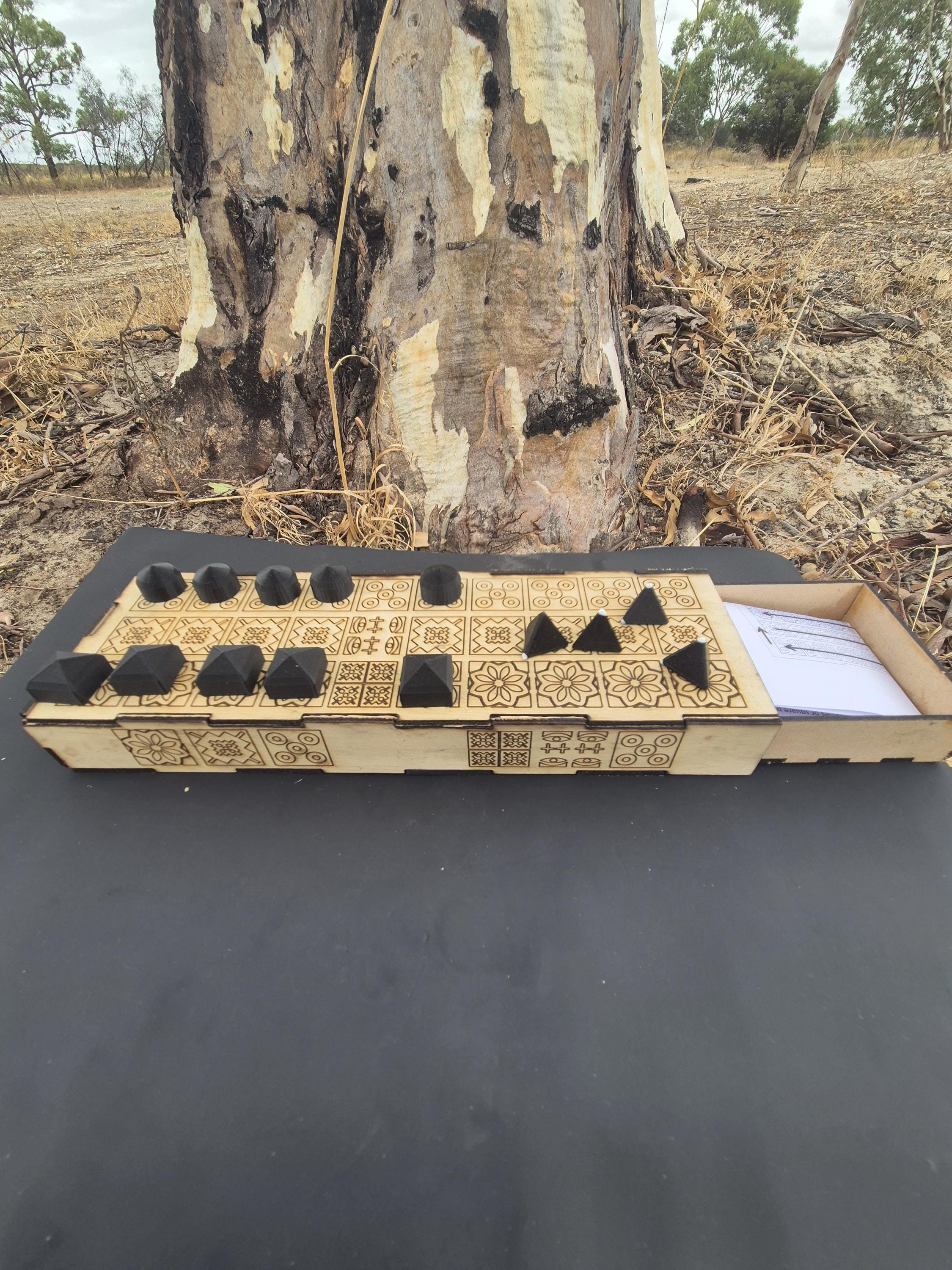 Senet - One of the oldest Board Games - Made in Outback Australia