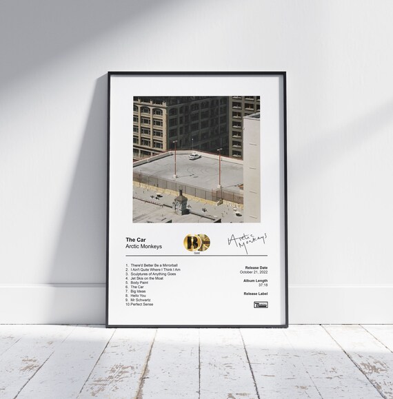 Arctic Monkeys Poster Digital Download the Car Album Cover - Etsy