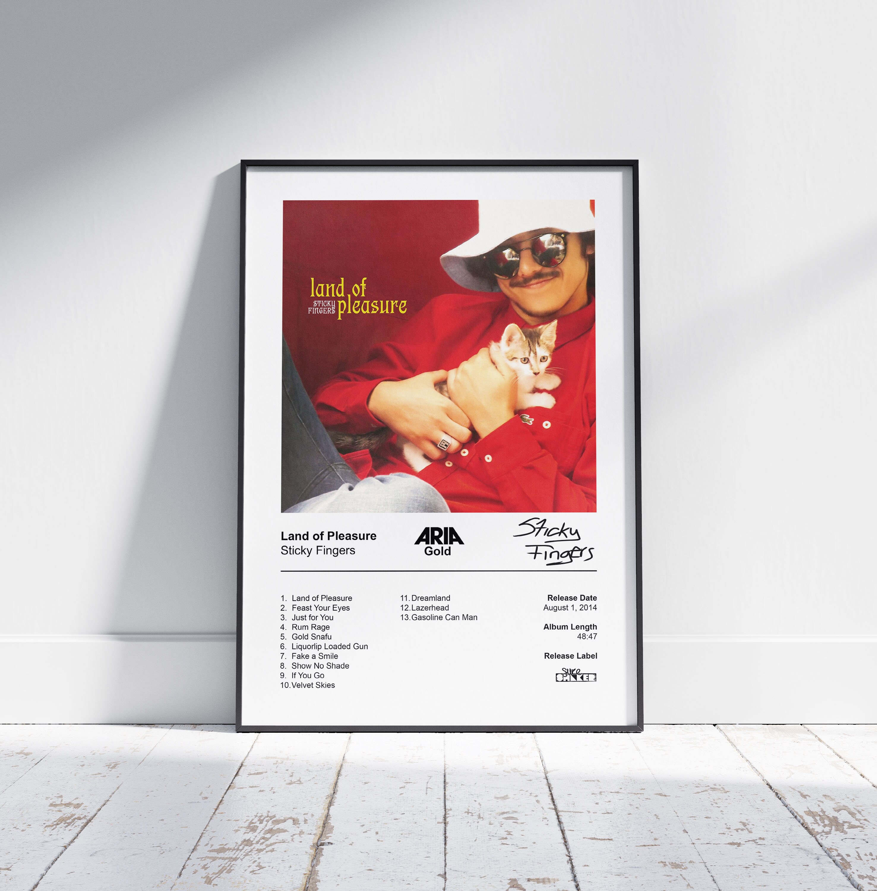 Sticky Fingers Poster Digital Download Land of Pleasure Etsy Australia