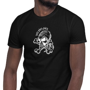 Yo Ho Ho Pirate T-Shirt: Ring-Spun Cotton, Soft & Comfy