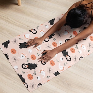 Halloween Print Non-Slip Yoga Mat
