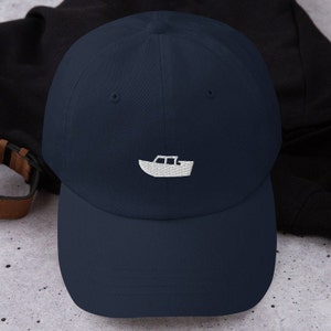 Boating Dad Hat, Sailing, Boat Hat, Boat Embroidery Hat, Ocean Lover Gift, Sailing Lover Gift, Nautical Hat, Sailing Baseball Cap, Boats