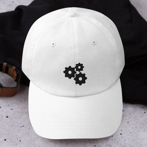 Car Gears Embroidered Hat