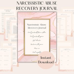 Narcissist Survivor Recovery Journal Digital Download