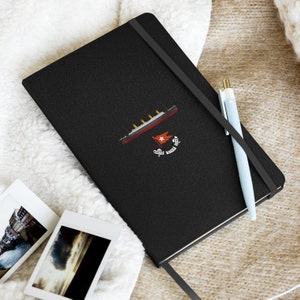Cuaderno de tapa dura del Titanic de White Star Line