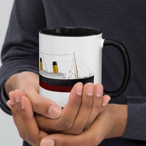 RMS Titanic Kaffeebecher, Titanic Liebhaber Becher, Titanic Geschenk, Titanic Geburtstagsgeschenk, Ozeandampfer Becher, Titanic Becher, Vatertagsgeschenk