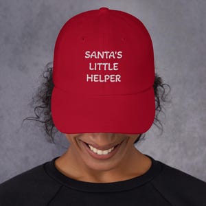Santa&#39;s Little Helper Christmas Hat