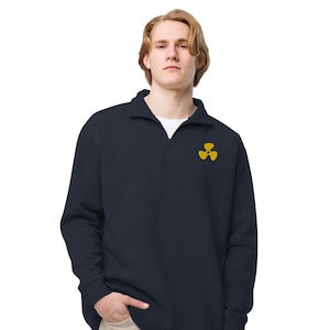 Ship Propeller Embroidered Maritime Sweater