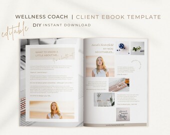 Ebook template canva, workbook template canva, coaching templates, marketing small business, Coach lead magnet, Workbook Canva template