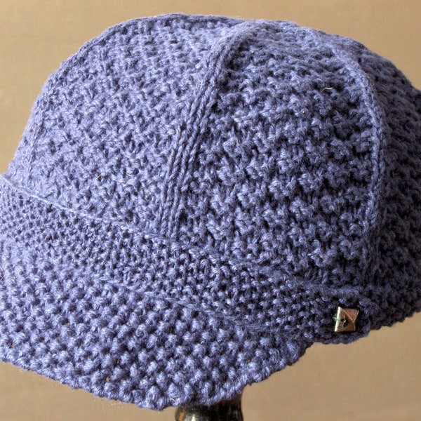 Newsboy Hat / Newsboy Cap (Knitting Pattern) - PDF Download