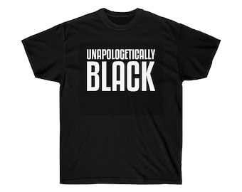 Onbeschaamd zwart katoenen T-shirt