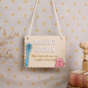 Custom Playroom Sign, Kids Kitchen Name Sign, Game Room Decor for Girl, Sisters Playroom Sign