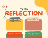 My Daily Reflection Worksheet