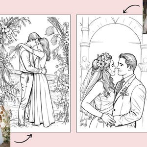 5 páginas personalizadas para colorear, foto personalizada para colorear, libro para colorear imprimible, regalo para niños, regalo para el primer Día del Padre (digital) imagen 7