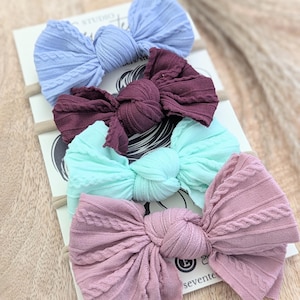 Baby Headbands | Baby Gift Headband | Soft Headband | Baby Bows | Photoshoot Props | New Baby Gift | Baby Girl Gift | Hair Accessories