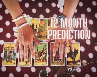 12- Month Future Tarot Reading - Prediction For A Year From A Gypsy Psychic From Transylvania - Psychic Reading - Love Reading - Career