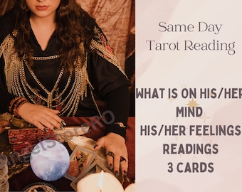 Lectura de sus sentimientos – ¿Qué le preocupa? – Lectura de tarot muy detallada – Lectura el mismo día