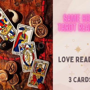 Same Hour Love Tarot Reading – Three Cards Reading – Express Reading – Love Reading – Psychic Reading – Soulmate Reading