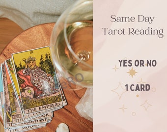 Yes or No Tarot Reading – Money- Love – Career – Business – Clairvoyant Reading – Intuitive Reading – Same Day Reading   