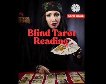 Same Hour Blind Tarot Reading, No-Question Psychic Message, Spiritual Guidance & Love Predictions