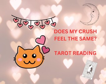 Same Hour Tarot Reading - Does My Crush Feels The Same? Relationship Reading, Psychic Love Reading, Medium Reading, Detailed Reading