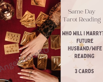 Lettura per futuri mariti/mogli - Chi sposerò? - Previsione del matrimonio - Lettura dell'amore nello stesso giorno - Lettura approfondita - Lettura delle tre carte