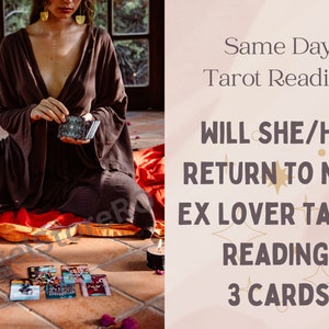 Will She/He Return To Me? Ex Lover Tarot Reading – Will My Ex Comeback? Same Day Reading – Love Reading