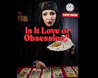 Same Hour Tarot Reading, Is It Love or Just an Obsession, Obsessive Feelings Psychic Message