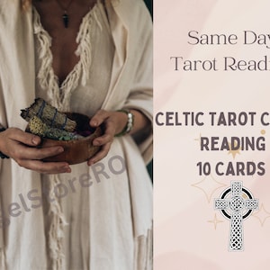 Lecture de croix de tarot celtique - Lecture approfondie ultime - Lecture de plus de 3 000 mots.
