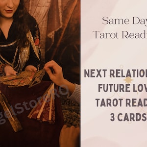 Next Relationship Tarot Reading – Future Lover Reading – Love Reading - Partner Prediction Tarot – In-Depth Tarot Reading – Same Day Reading