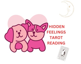 Same Hour Tarot Reading, Hidden Feelings, Discover Their True Emotions and Secret Desires, Insightful Guidance, Psychic Love Reading
