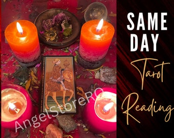 Accurate Tarot Reading, 1 Question, Psyching Reading, Past, Present, Future, Love, Career, Health, Less Than 10 Hours Reading