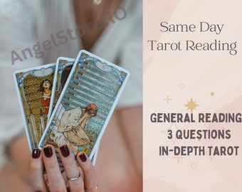 Drei Karten Allgemeine Legung, 3 Fragen Tarot – Liebes Legung – Karriere Legung – Geld Legung – Gesundheit & Reichtum – Gleiche Tag Legung