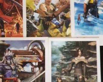 POST CARDS final fantasy 12 characters 5 in pack