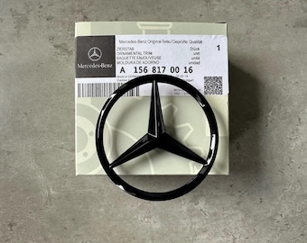 Mercedes A-Klasse W177 Heckklappe Emblem A1778170100 Schwarz glänzend
