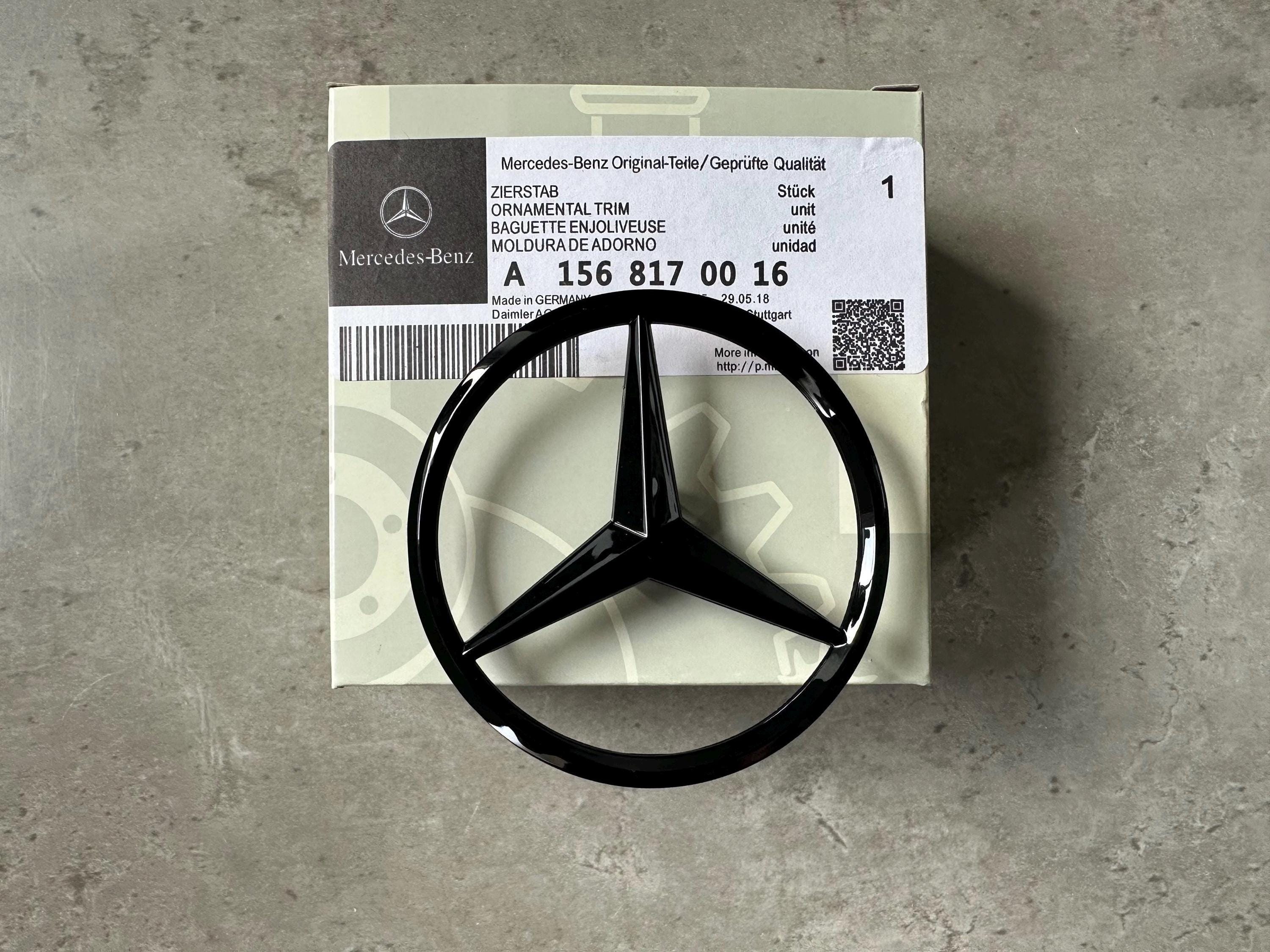 Mercedes a Class W177 Rear Boot Badge Emblem A1778170100 Gloss