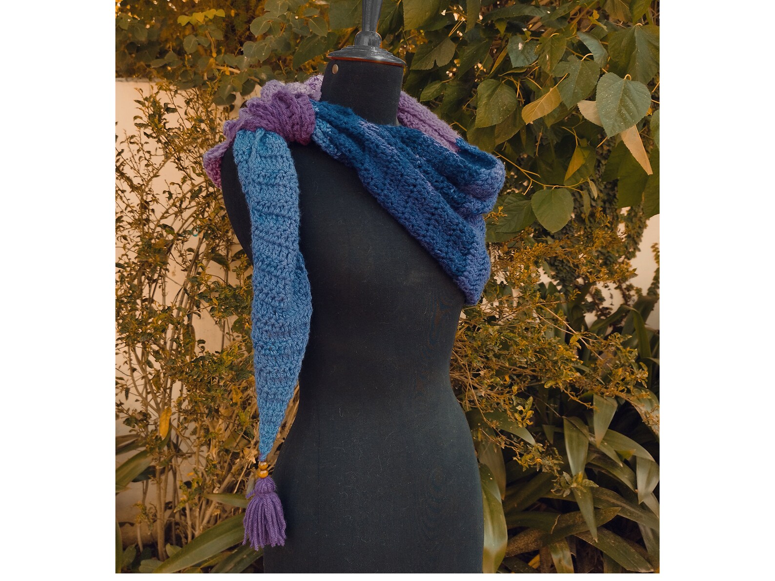 Easy Crochet Keyhole Scarf Pattern Keyhole Scarf INSTANT Etsy