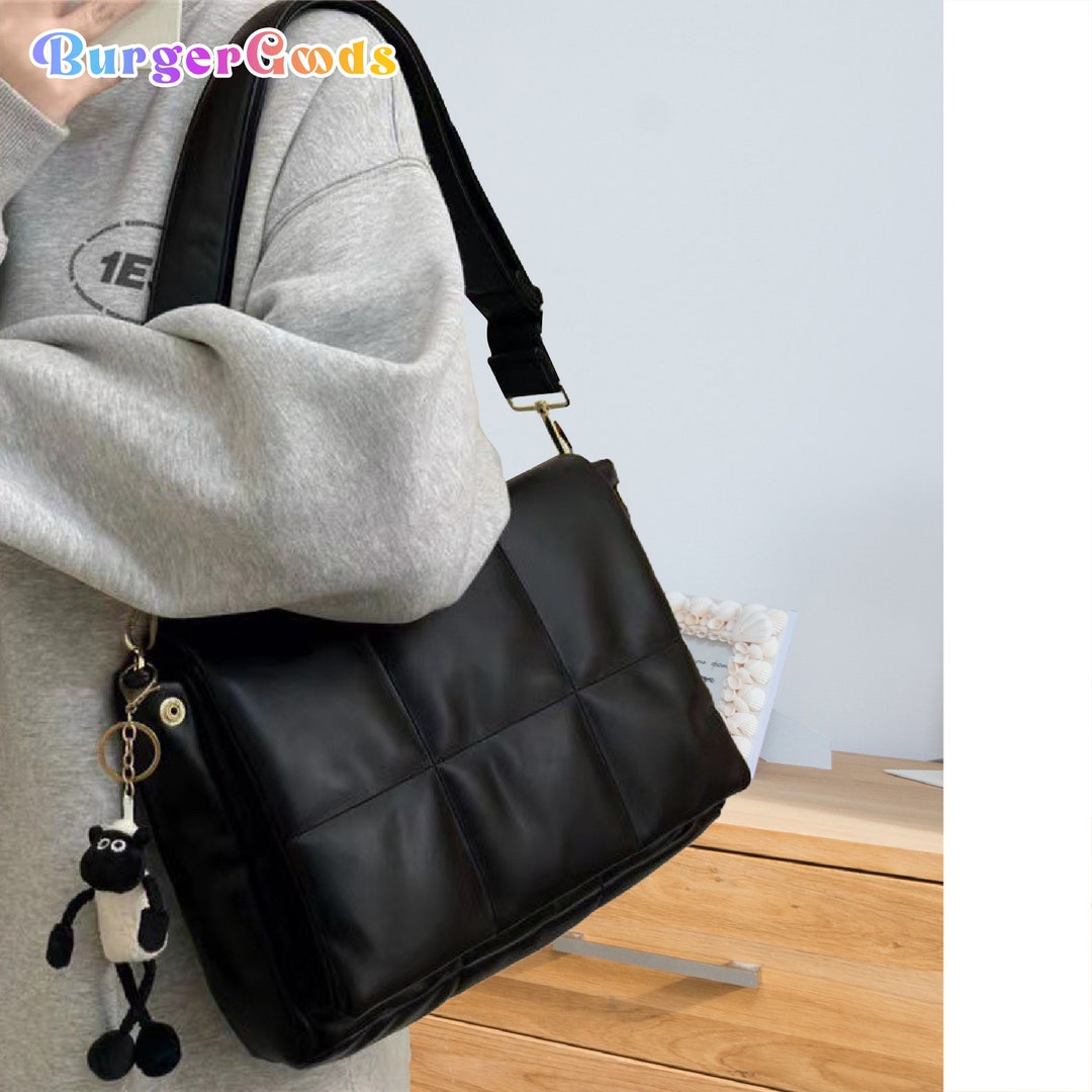 New Fashion Velvet Messenger Bag With Zipper Shoulder Bag Etsy