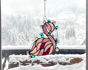 Flamingo Dream Suncatcher