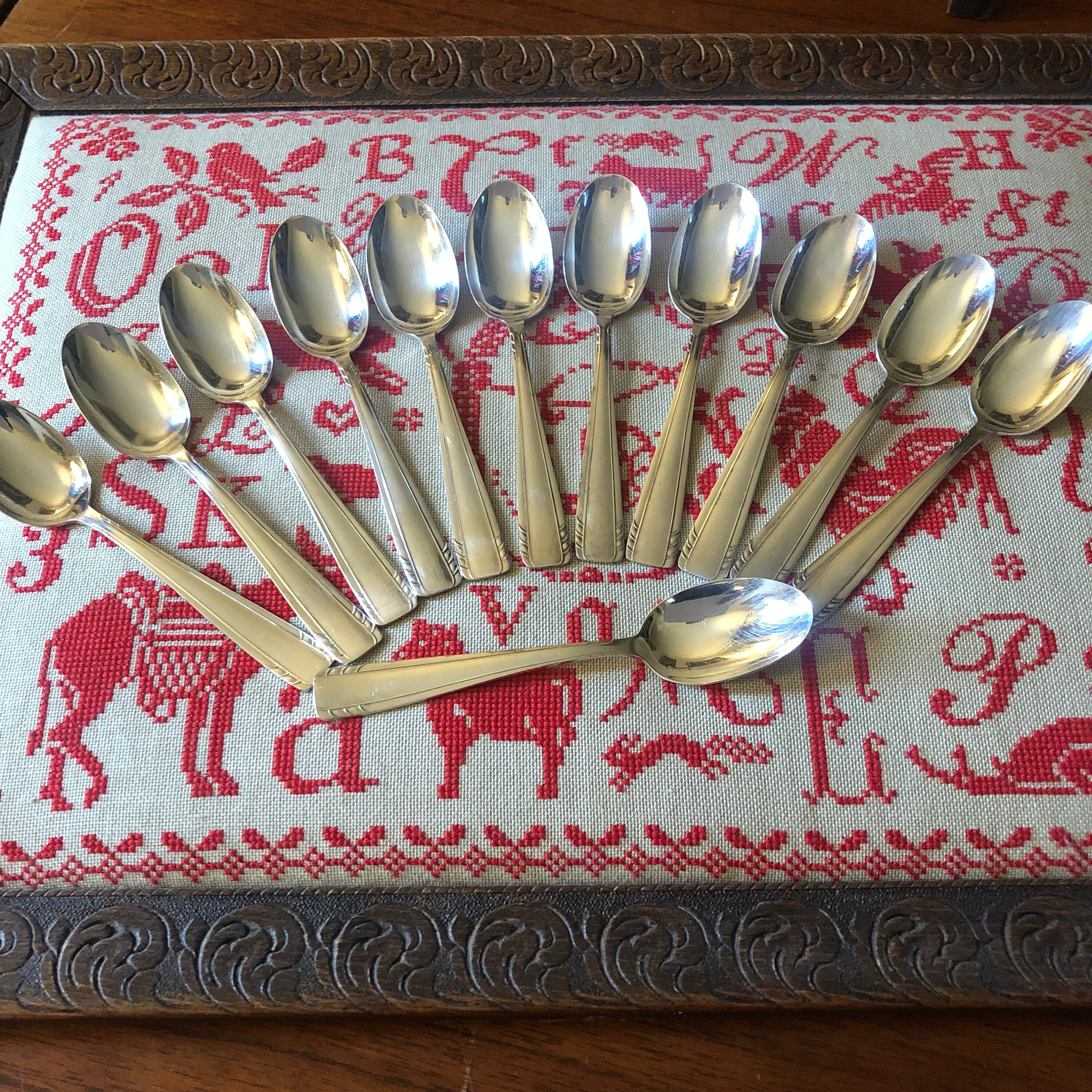 12 cuillères à café argent - Arts de la table