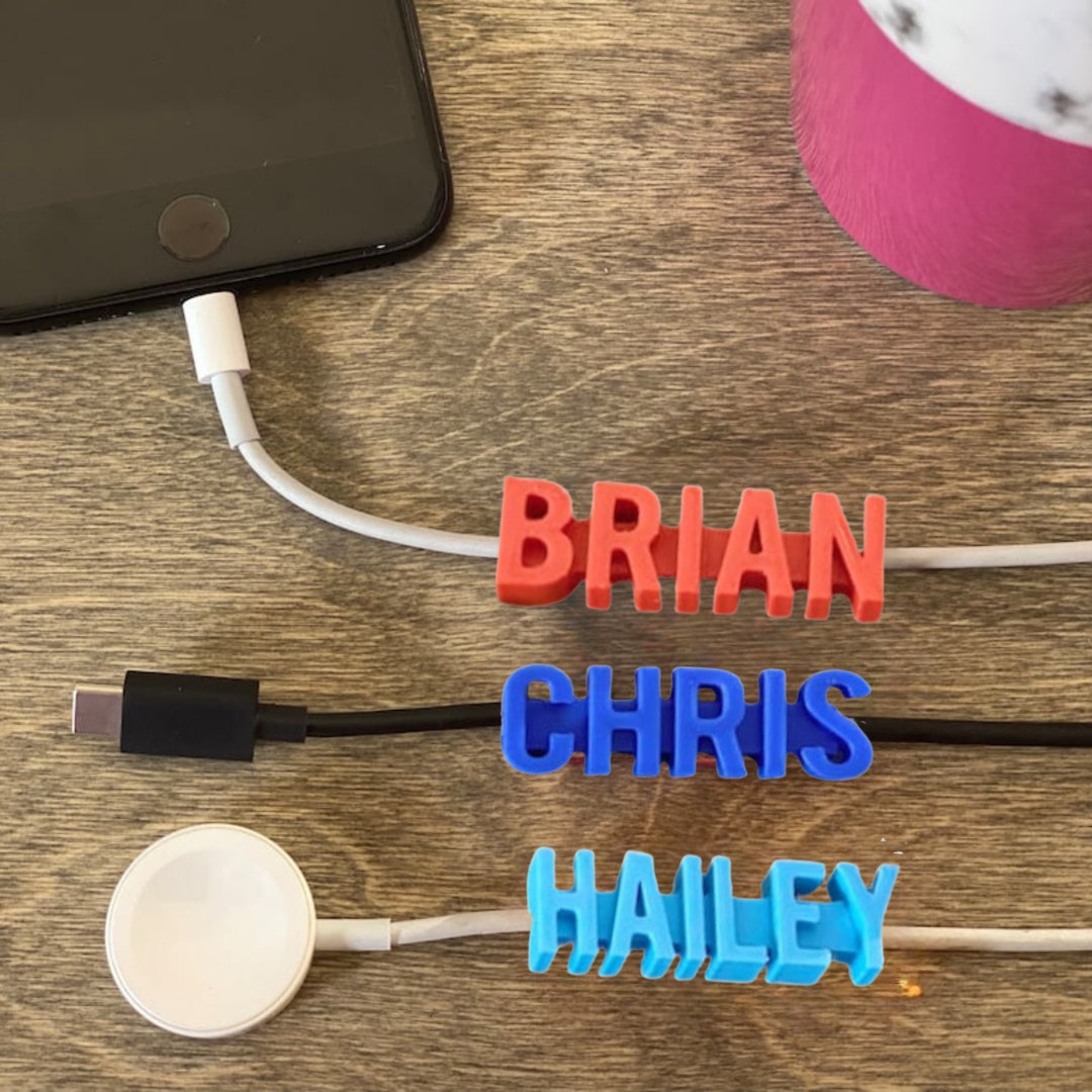 Personalized Name Label for Charger Unique Labels for All Samsung and ...