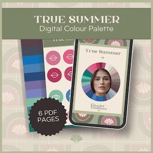 Virtual Personal Color Analysis Premium Package. Discover Your Unique Color  Palette, 4 Seasonal 