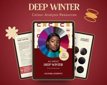 Deep Winter – 16 Seasonal Colour Analysis Book PDF