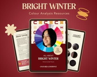 Bright Winter – 16 Seasonal Colour Analysis Book PDF
