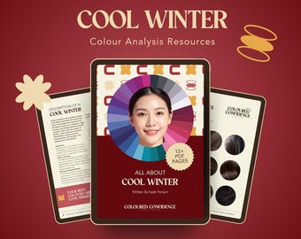 Cool Winter – 16 Seasonal Colour Analysis Book PDF